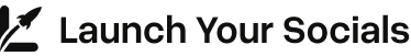 Launch your socials logo